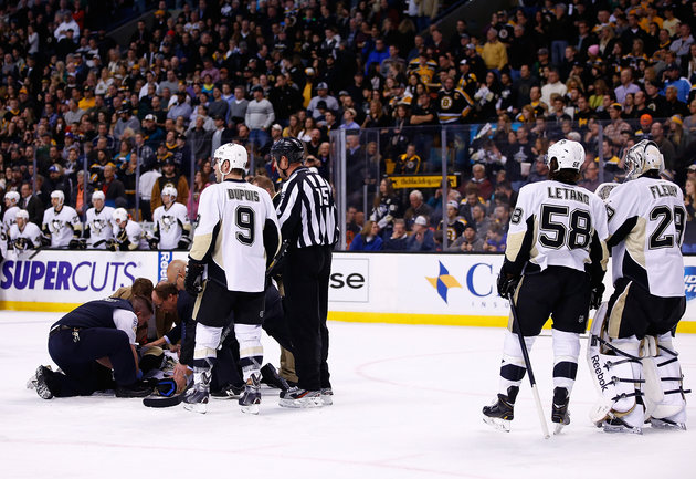 Pittsburgh Penguins v Boston Bruins