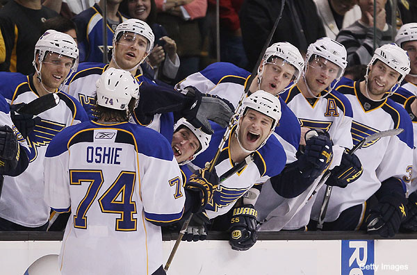 St. Louis Blues v Boston Bruins