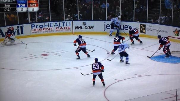 Islanders defence