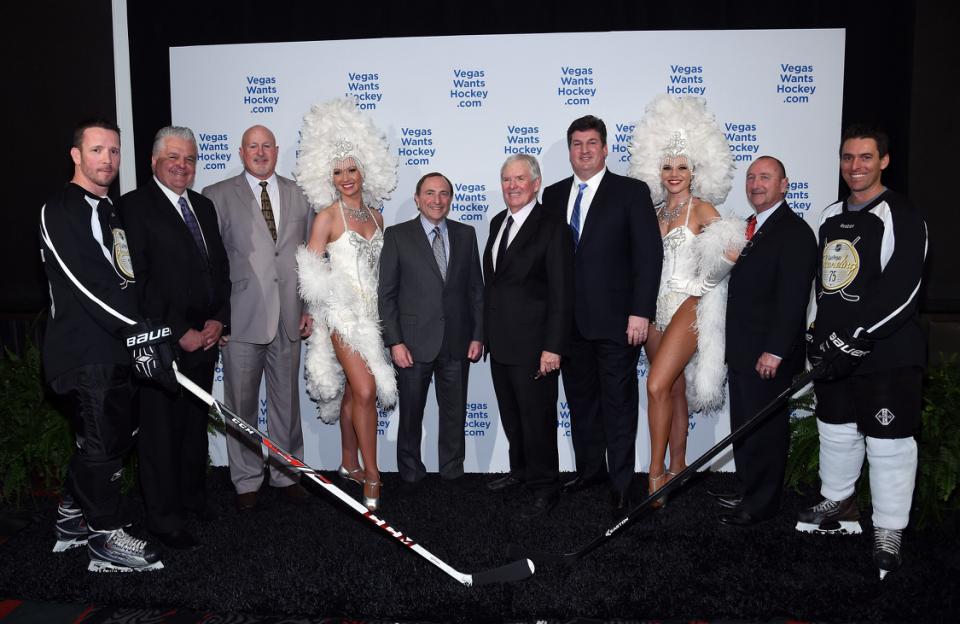 Hockey Vision Las Vegas News Conference To Announce NHL Season Ticket Drive
