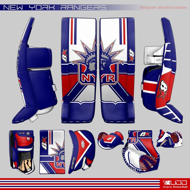 nyr goaliecustomizer