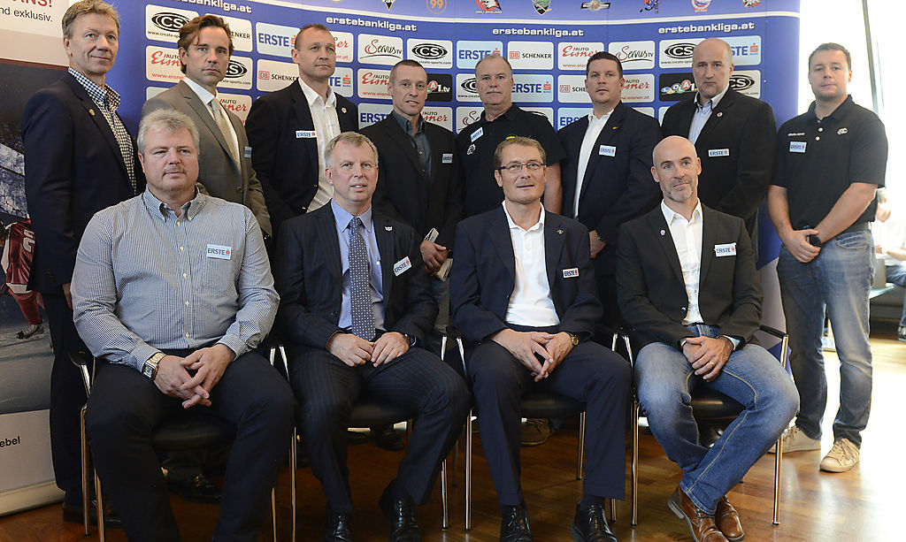 PK ERSTE BANK EISHOCKEY LIGA: COACHES