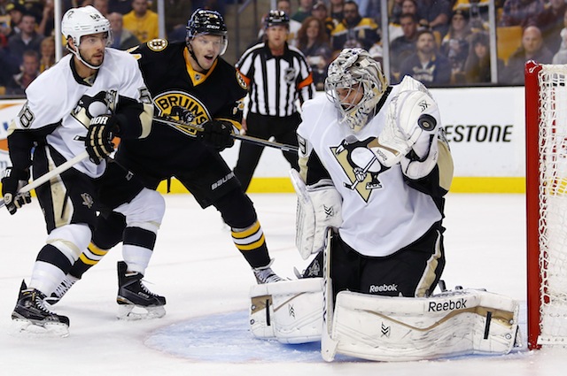NHL: Pittsburgh Penguins at Boston Bruins
