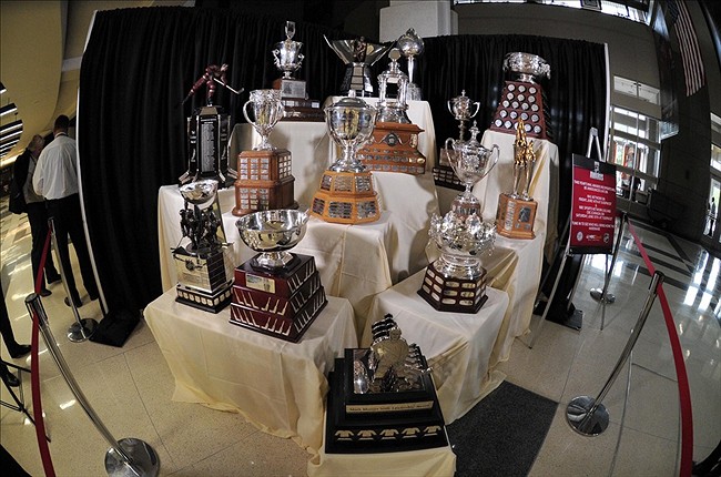 NHL trophies