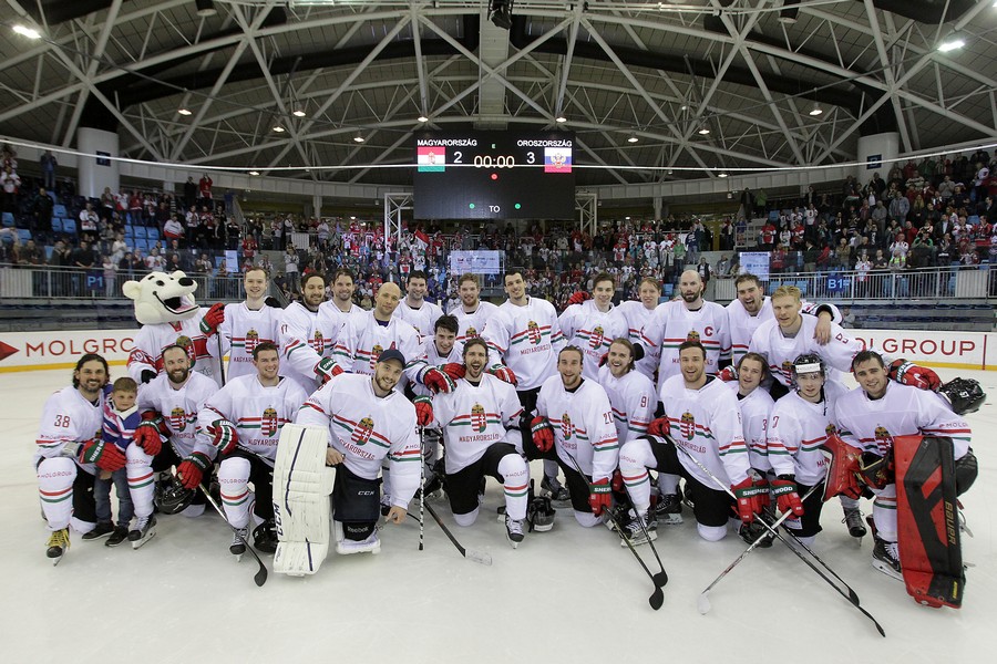 HUN vs RUS ice hockey match