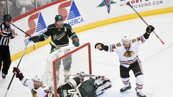 Chicago Blackhawks v Minnesota Wild - Game Four