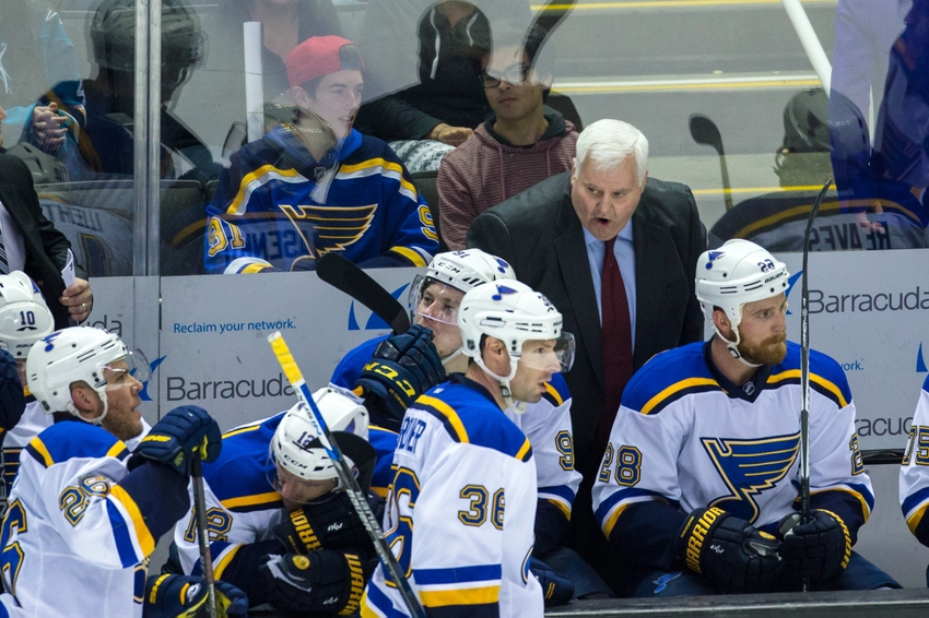 NHL: St. Louis Blues at San Jose Sharks