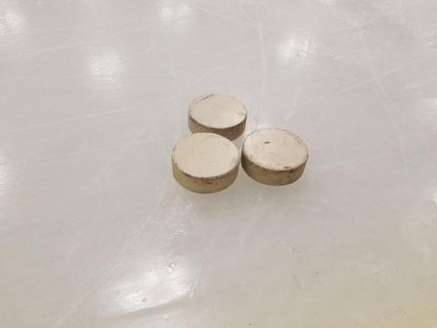 white puck