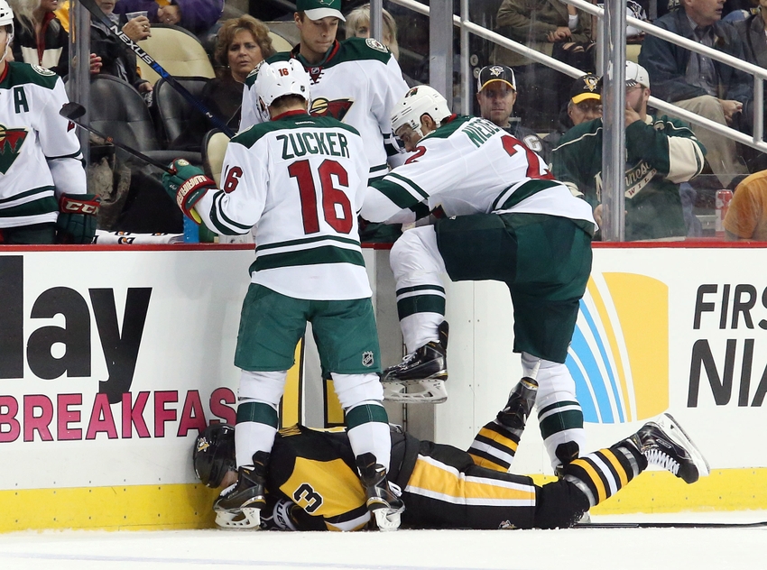 NHL: Minnesota Wild at Pittsburgh Penguins