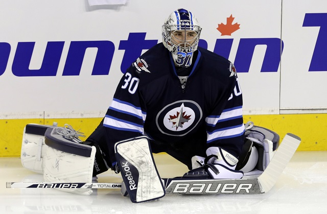 NHL: Calgary Flames at Winnipeg Jets