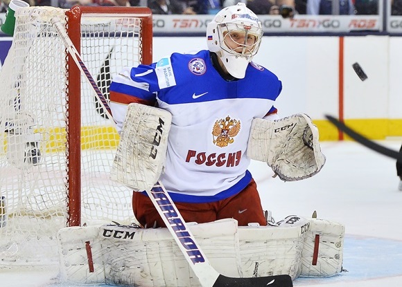 Team Canada defeated Team Russia 5-4 to capture the 2015 World Junior Championship on Monday January 5, 2015 at the Air Canada Centre in Toronto, ON. Photo by Terry Wilson / CHL Images.