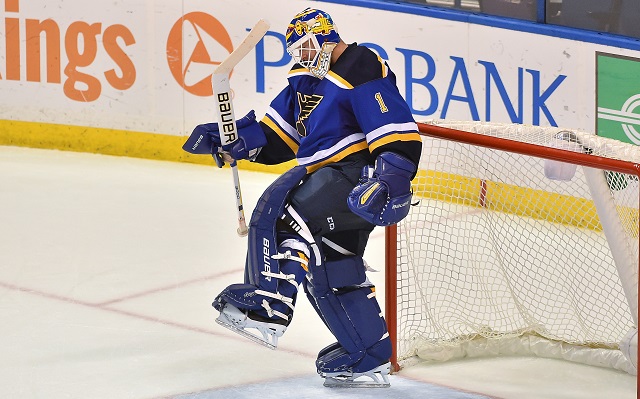 NHL: Vancouver Canucks at St. Louis Blues
