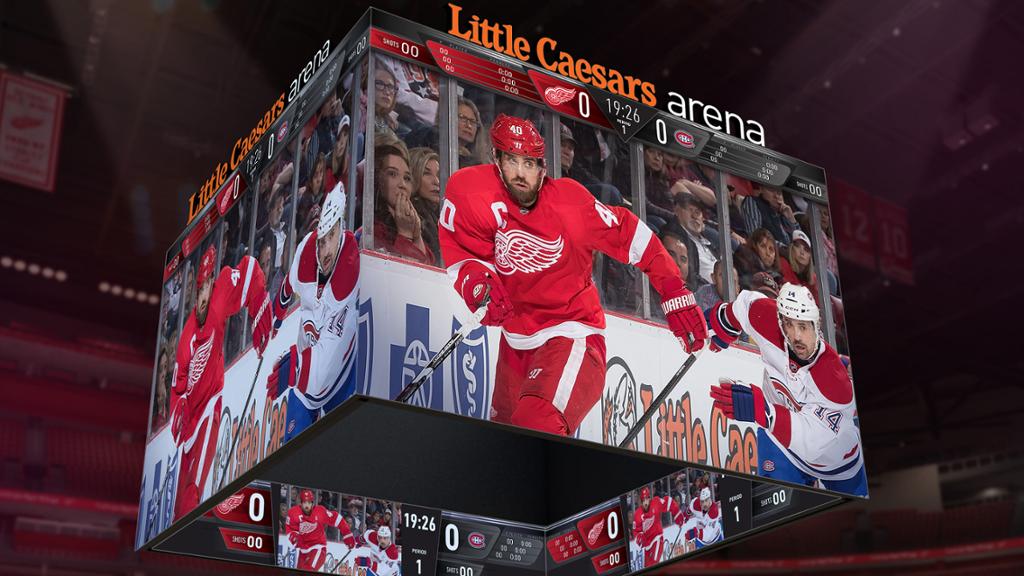 little ceaser arena display