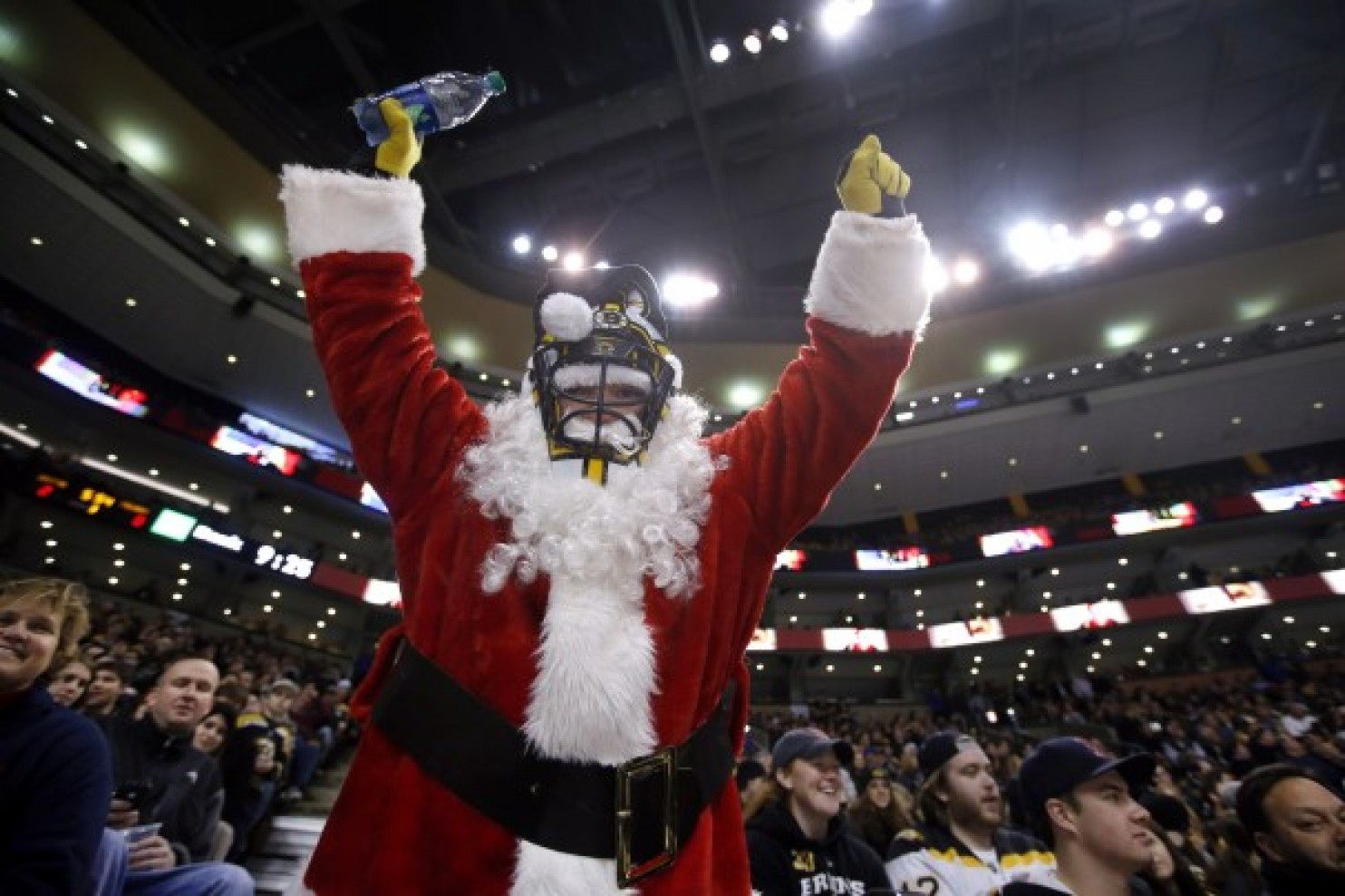 Santa-Hockey