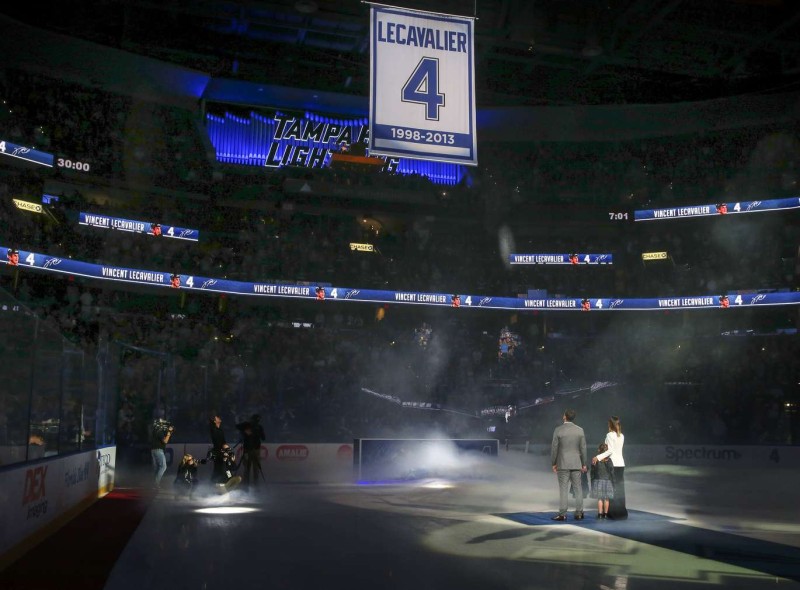 lecavalier reired number