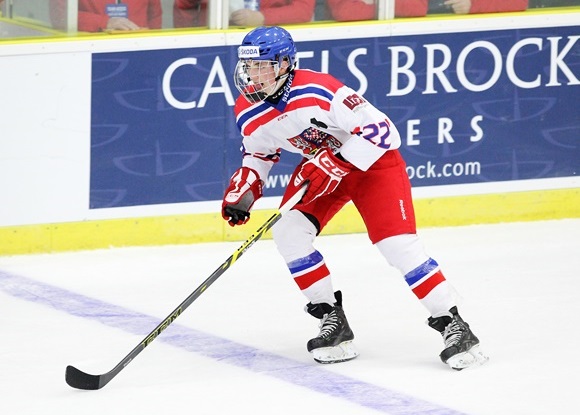 Game #1 - Czech Republic vs Canada West at the 2015 World Junior A Challenge