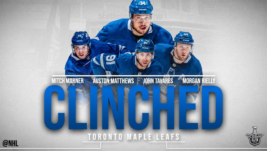 clinched  toronto