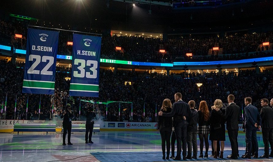 sedin's jerseys