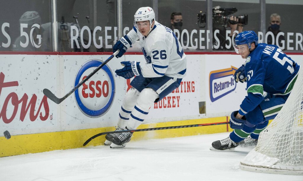 NHL: Toronto Maple Leafs at Vancouver Canucks