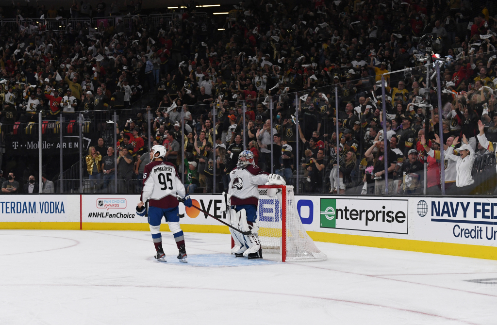 Colorado Avalanche and Vegas Golden Knights in second round of the Stanley Cup Playoffs