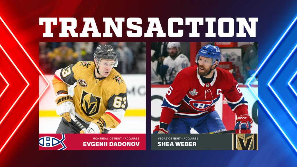 dadonov weber trade