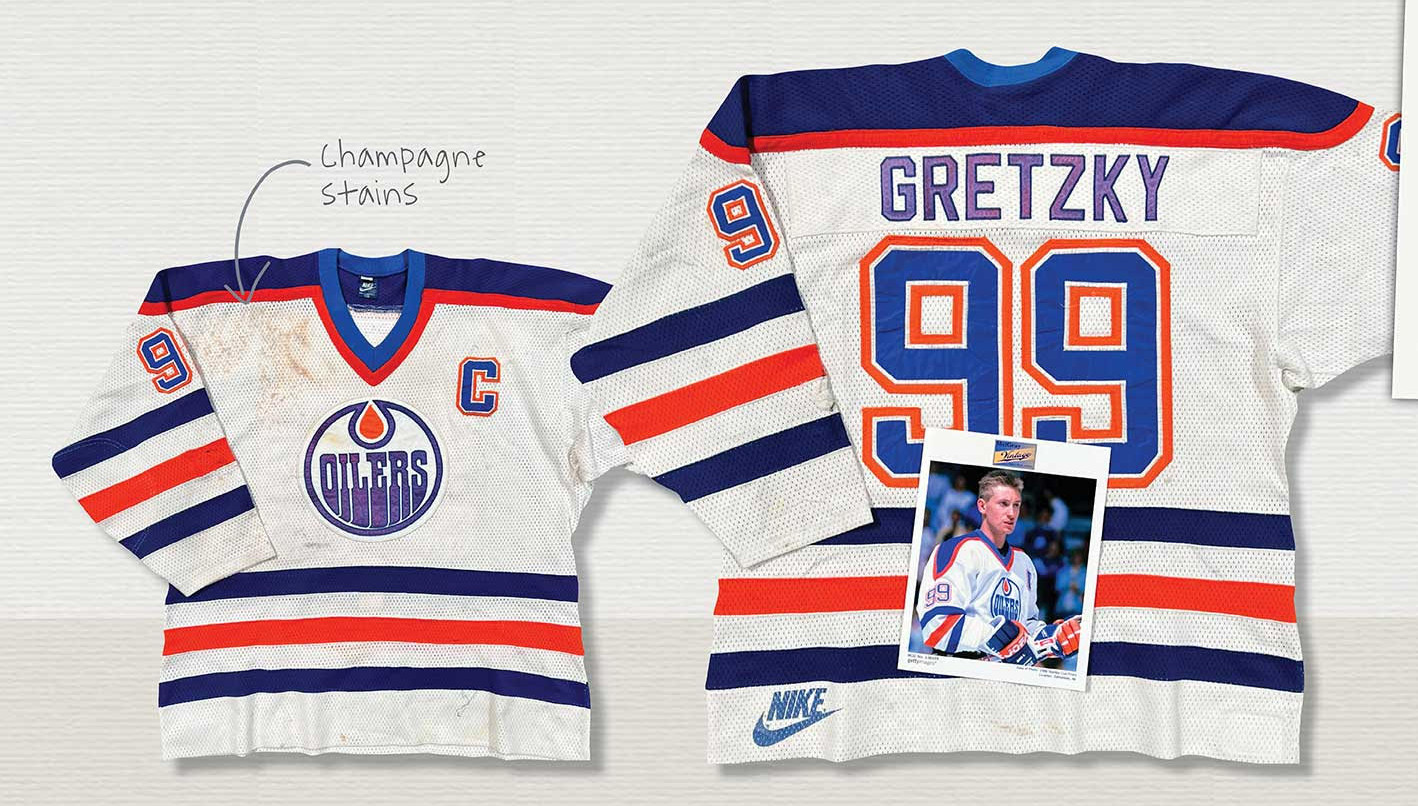 gretzky jersey auctions