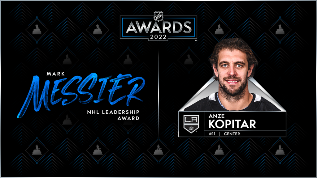 kopitar - messier awaed