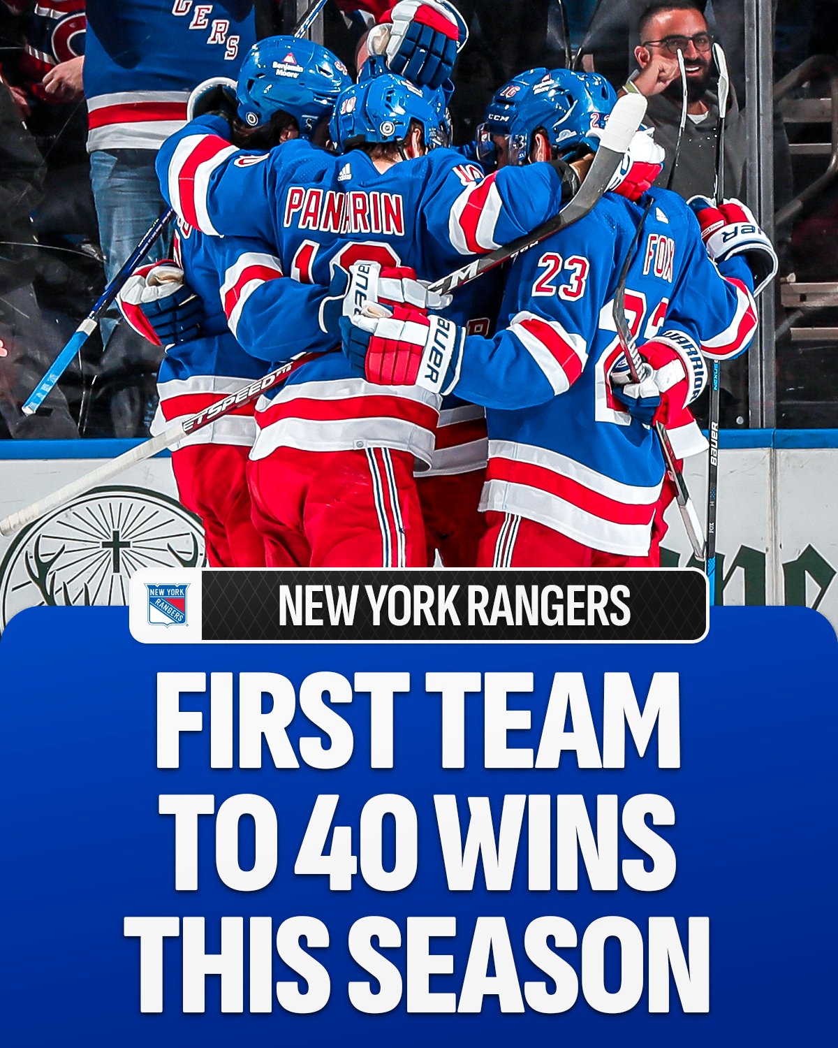 Rangers 40 wins