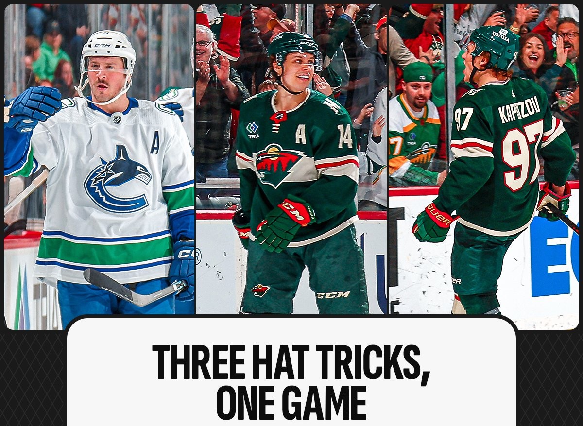 3 hat tricks