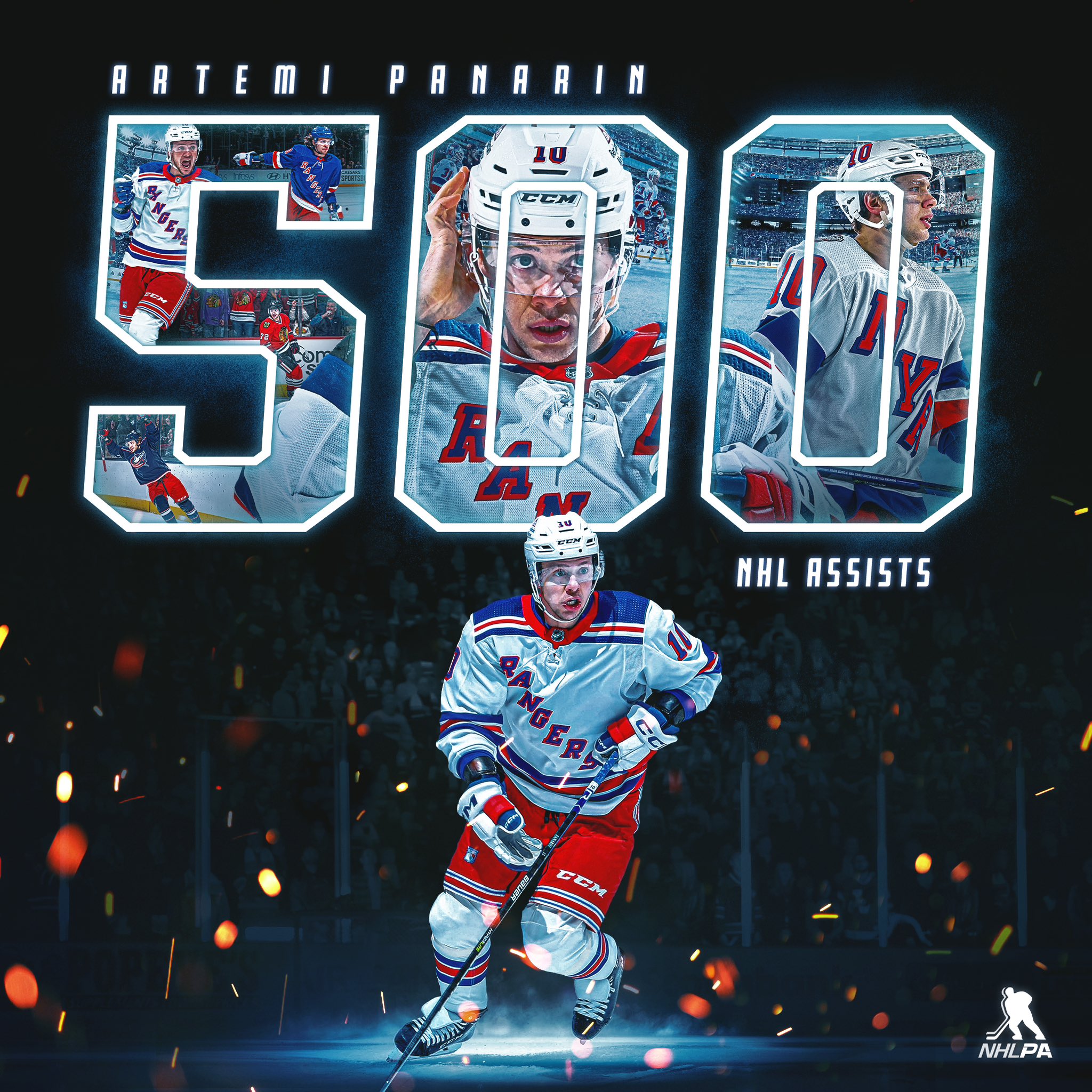 panarin 500th assists